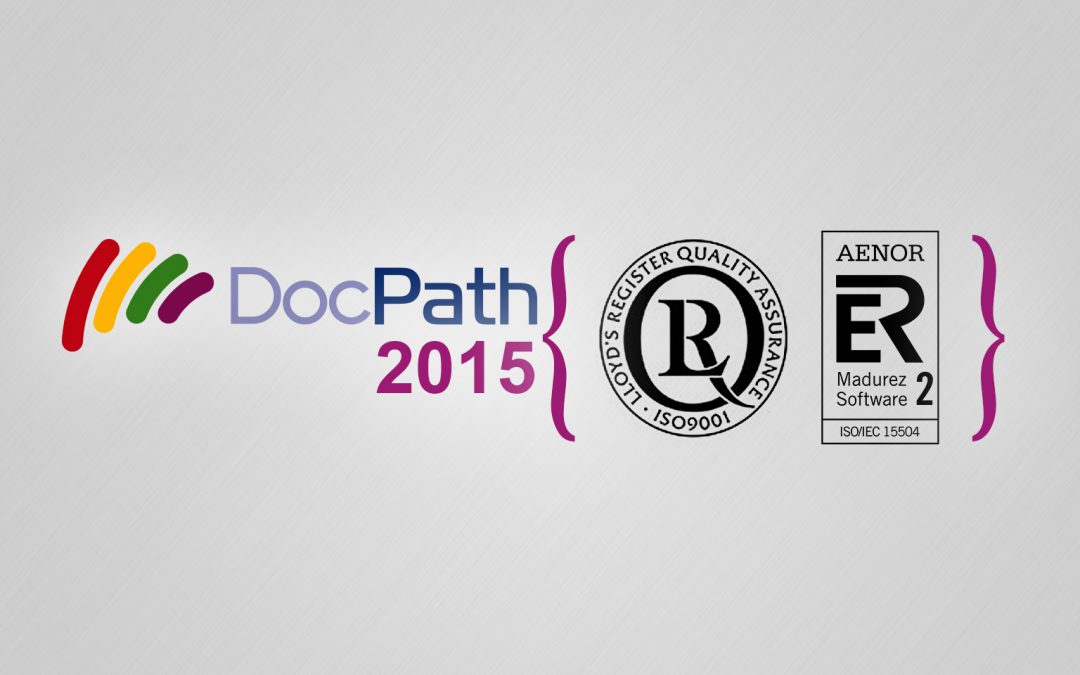 DocPath renews its ISO 9001:2008 and ISO/IEC 15504 Quality Seals