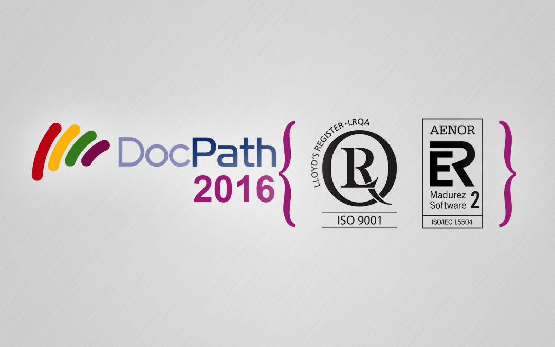 DocPath (software documental) confirma su elevado estándar de calidad al renovar los Certificados de Calidad