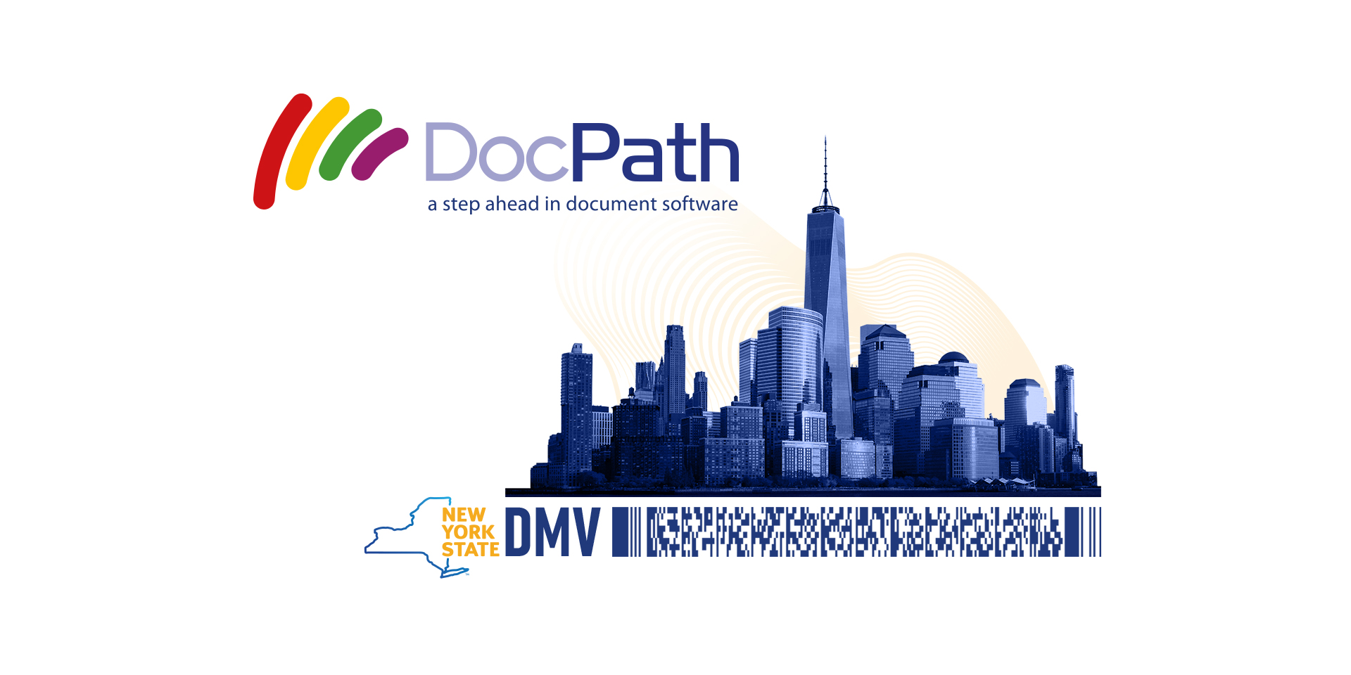 El Proyecto del Departamento ‘DMV’ fue llevado a cabo mediante software documental existente de DocPath, desarrollado específicamente para los requerimientos de seguridad y durabilidad de la organización.